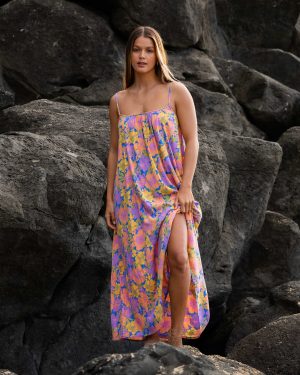 Sandy Cove Maxi Dress - True Blue