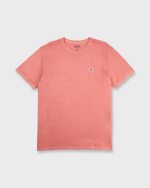 Wyatt Crewneck Short Sleeve T-Shirt - Desert Pink