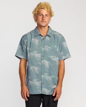Surftrek Perf Short Sleeve Shirt - Sea Blue
