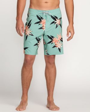 Sundays Pro Performance 19 Boardshorts - Mist Green