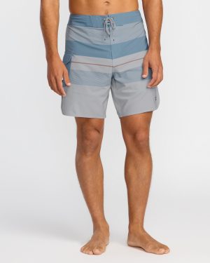 73 Pro Performance 18 Boardshorts - Sky Blue