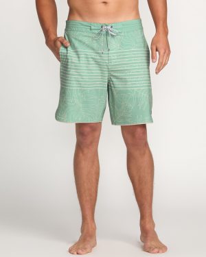 73 Lo Tide 18 Boardshorts - Mist Green