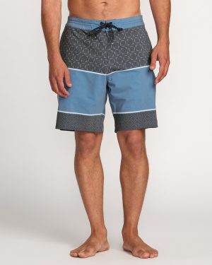 Lowers Lo Tide 19 Boardshorts - Deep Blue