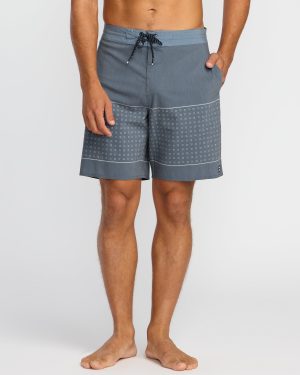 Lowers Lo Tide 19 Boardshorts - Midnight Blue