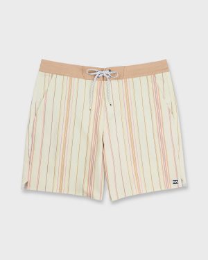 Sandtrax Lo Tide Boardshorts - Desert Sand