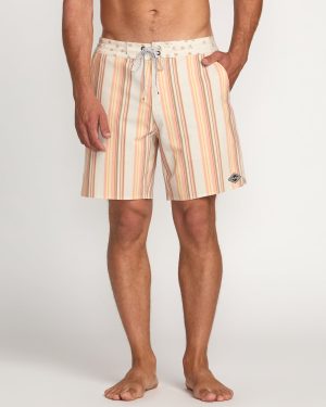 Sandtrax Lo Tide Boardshorts - Lemon