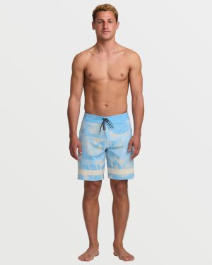 Elements Pro Performance 18.5 Boardshorts - Washed Blue
