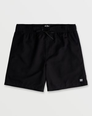 All Day Laybacks 16 Trunks - Black