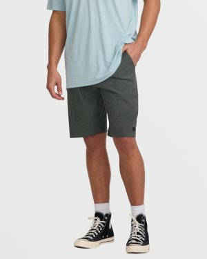 Crossfire Submersible 21 Hybrid Shorts - Asphalt