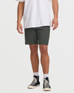 Crossfire Submersible 19 Hybrid Shorts - Asphalt