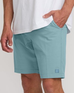 Crossfire Submersible 19 Hybrid Shorts - Glacier Blue