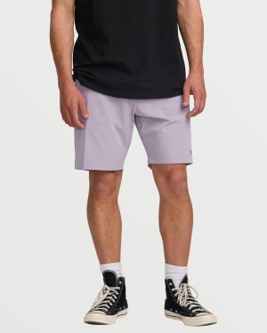Crossfire Submersible 19 Hybrid Shorts - Light Purple