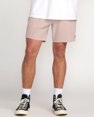 Crossfire Submersible 17 Hybrid Shorts - Dusty Pink