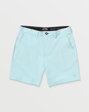 Crossfire Submersible 17 Hybrid Shorts - Dusty Blue