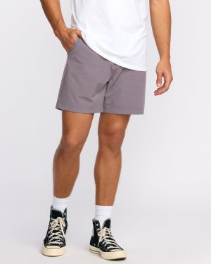 Crossfire Submersible 17 Hybrid Shorts - Purple Ash