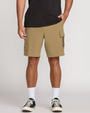 Surftrek Cargo Hybrid Shorts - Gravel