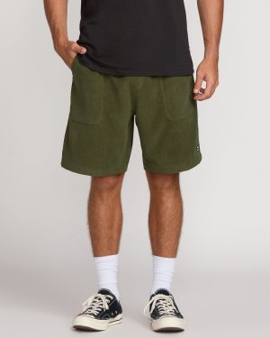 De La Cruz Submersible Hybrid Shorts - Olive