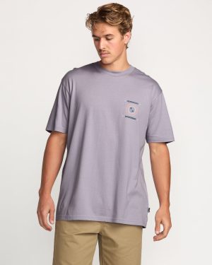 Spun Out Premium Tee - Light Purple