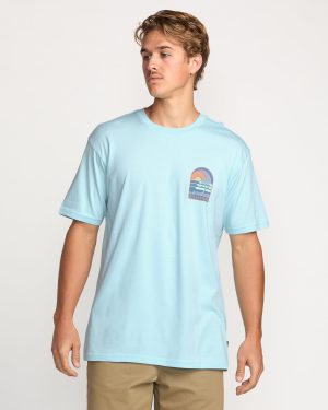 Portal Premium Tee - Coastal Blue
