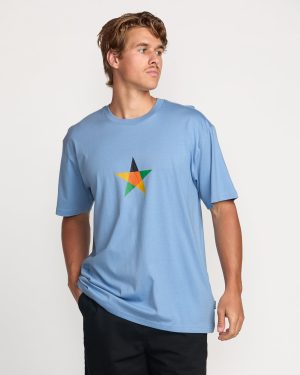 Billabong x Mami Wata Star Regular Tee - Sky Blue