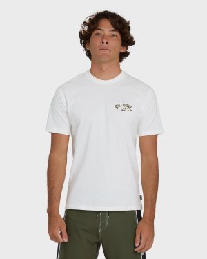 Arch Hi Regular Short Sleeve T-Shirt - Off White