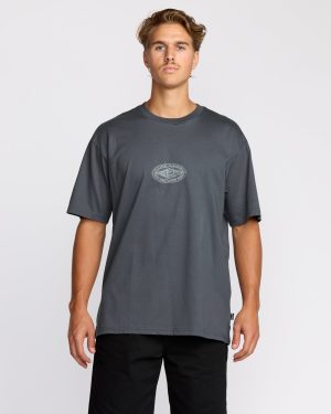 Rotor Diamond Regular Short Sleeve T-Shirt - Midnight Blue