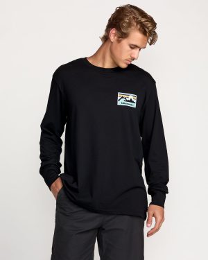 Range A/Div Long Sleeve Tee - Black