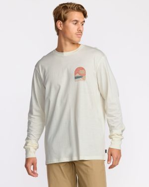 Coastal Range A/Div Long Sleeve T-Shirt - Off White