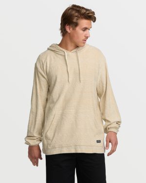 Flecker Jacquard Pullover Sweatshirt - Chino