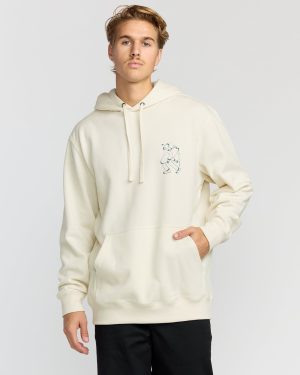 Up The Beach Pullover Sweatshirt - Off White