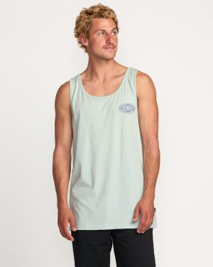 Diamond Vision Premium Tank - Ash Blue