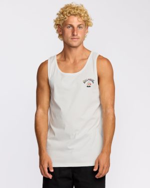 Arch Fade Tank - Off White