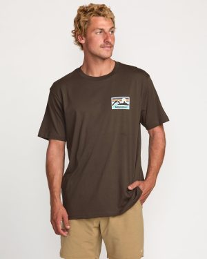 Range A/Div Tee - Chocolate