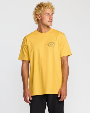 Sierras A/Div Short Sleeve T-Shirt - Dust Yellow