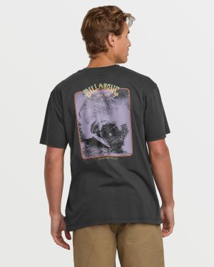 Hack Premium Wave Wash Tee - Washed Black