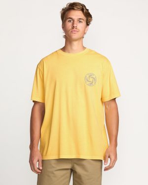 Swivel Premium Wave Wash Tee - Lemon