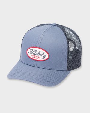 Walled Trucker Hat - Midnight Blue