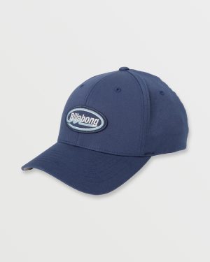Walled Stretch Hat - Slate Blue