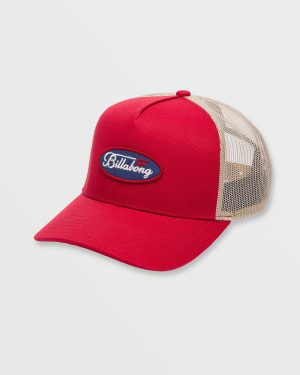 Bad Dog Trucker Hat - Burnt Red