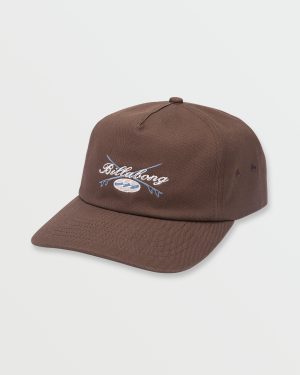 Throwback Strapback Hat - Brown
