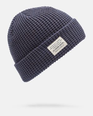 The Label Garage Beanie - Aged Indigo