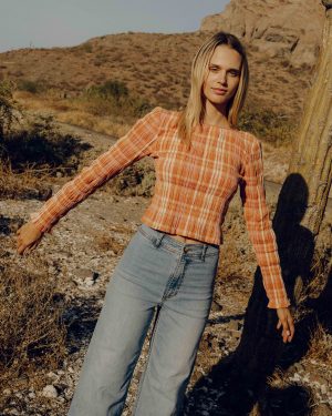 Check Me Out Long Sleeve Shirt - Sunburnt