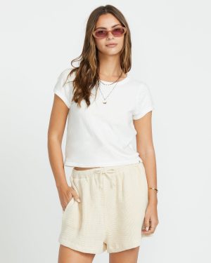 So Cozy Shorts - Dove