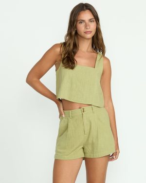 Tailor Made Shorts - Avocado