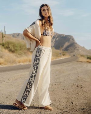 Sun Wave Sweatpants - Whitecap