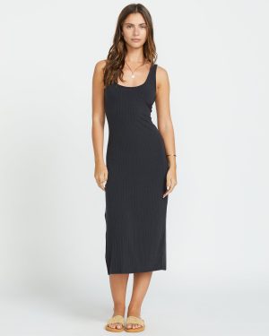 Take A Look Reversible Dress - Black Sands