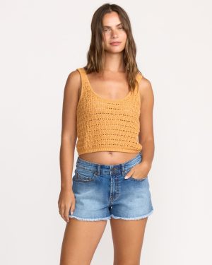 Drifter Denim Shorts - Medium Surf Spray