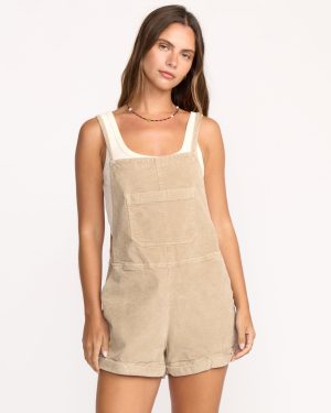 Wild Pursuit Cord Overall - Cobblestone