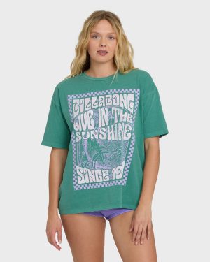Lowest Tide Short Sleeve T-Shirt - Island Green