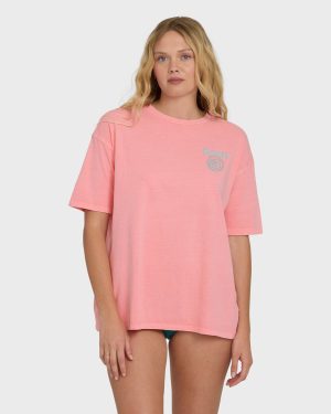 Newest Tour Short Sleeve T-Shirt - Flamingo
